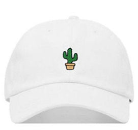 Sun-Safe Cactus Embroidered Cap