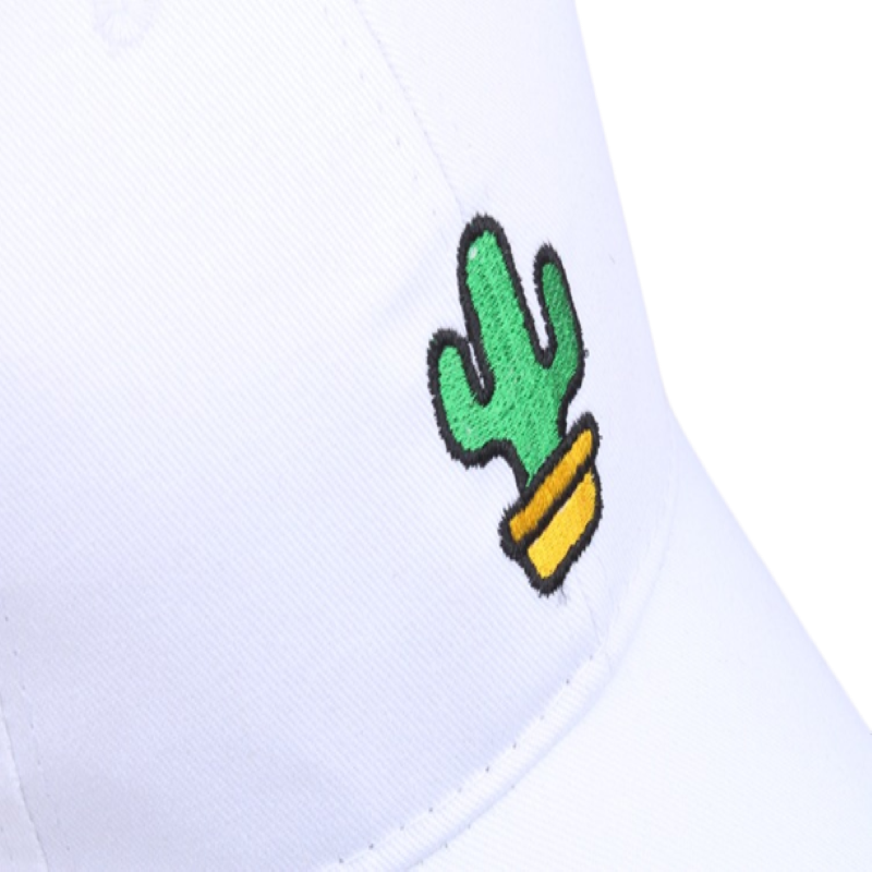Sun-Safe Cactus Embroidered Cap