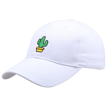 Sun-Safe Cactus Embroidered Cap