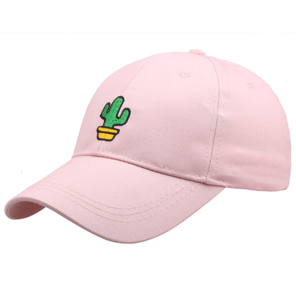 Sun-Safe Cactus Embroidered Cap